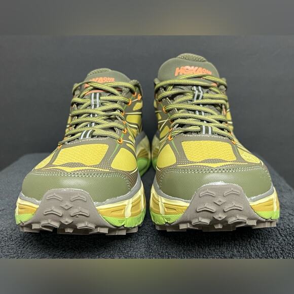 Hoka One One Mafate Speed 2 Dark Olive Shoes Men’s Sz 11 Tried On - Picture 5 of 9